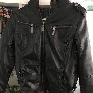 Leather jacket